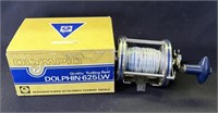 Vintage Olympic Dolphin 625LW fishing reel