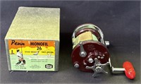 Vintage Penn Monofil 26 fishing reel with box