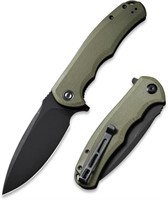 CIVIVI Praxis Flipper Pocket Knife C803F OD Green