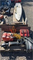 1990 Porta Bote, Gas Can & Wheels