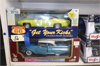 Die Cast Cars- '71 Plymouth GTX 440 & '57 Bel Air
