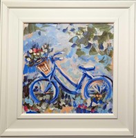 Framed Michelle Brunner Bike 2 Gel Print
