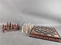 Culture of Mexico Aztec Chess Set