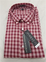 Banana Republic - Men's Plaid Shirt (L) NWT