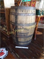 Genuine Jack Daniels Whiskey Barrel