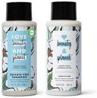 BEAUTY & PLANET CONDITIONER AND SHAMPOO 400ML