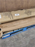 2- boxes of bed parts