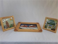 ASSORTED TILE PLAQUES