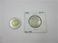 0.50$ Canada 1958 Silver