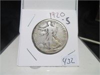 Walking Liberty Half Dollar 1920-S