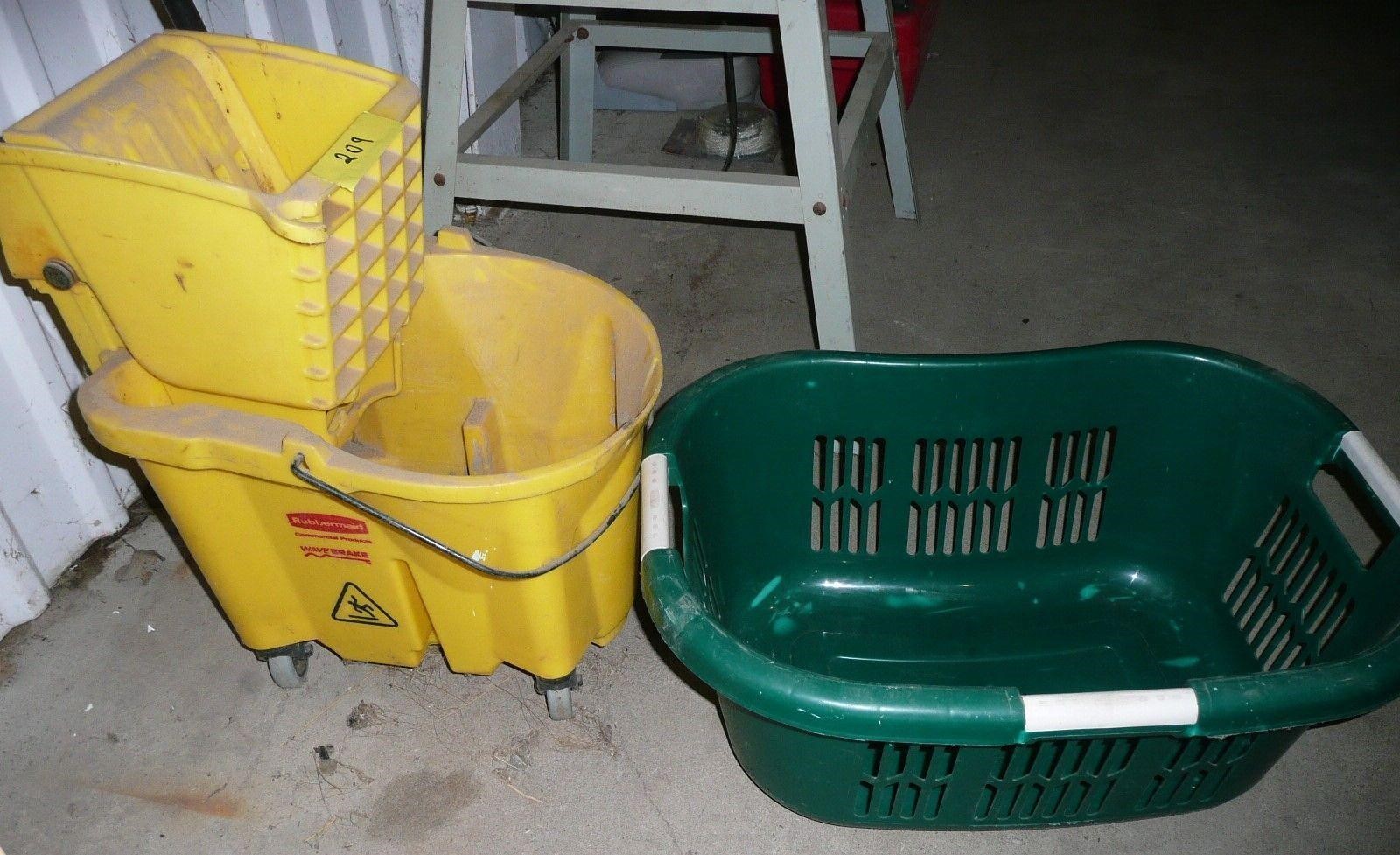 Mop Bucket, Clothes Basket