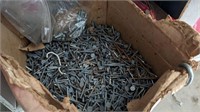 Partial box of nails