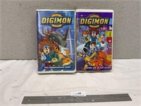 Lot of Digimon VHS