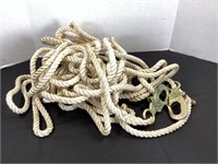 Rope with Heavy Duty Hooks on Each End
