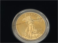 1 oz of gold American Eagle 2012