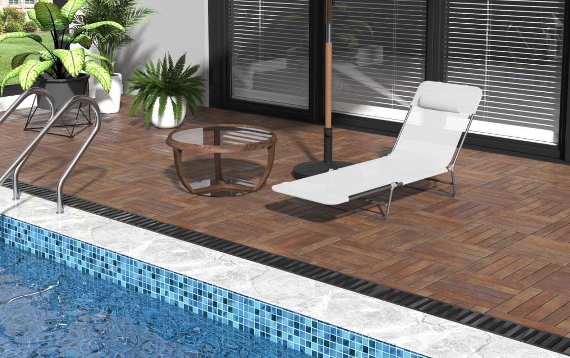 $45 Outsunny Folding Chaise Lounge Chair