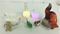 Lamp Decor, Figurines, Tea Pot & Loose Tea Pod