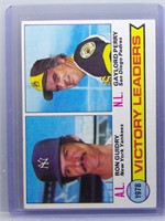 1979 Topps '78 Victory Leaders Guidry/Perry