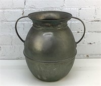 Large 13" metal water or milk jug