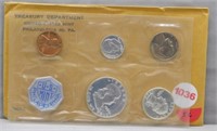 1960 US Proof Set. Silver. Large Date.