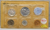 1960 US Proof Set. Silver. Small Date.