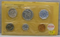 1961 US Proof Set. Silver.