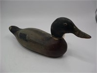 Hand Carved Duck Decoy - Bratt 1920 Joliet, IL