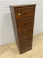 5-drawer Wooden Storage
