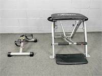 Lot Of Exercise Equipment