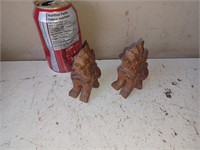 2 Sculptures en bois