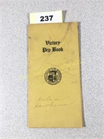 1920 Mizzou Tiger Victory Pep Book