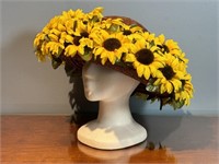 Ladies Sunflower Hat