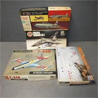 Assorted Airplane Model Kits