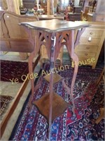 Excellent Oak Three Tier French Fern Stand With