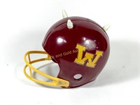 Decorative Football Helmet with a W