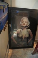 framed picture of Marilyn Monroe