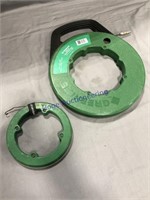 GREENLEE 438-5H AND 438-10 STEEL FISH TAPES