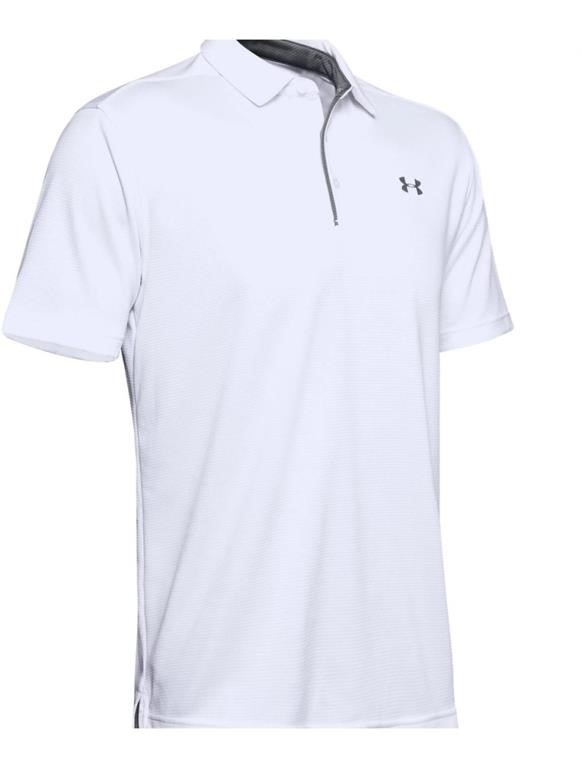 Under Armour 3x-large White Tech Polo