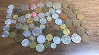 COINS - VARIOUS FOREIGN COINS