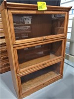 WOOD BARRISTER BOOKCASE