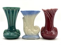 Pottery Vases 5.5” Tall and Smaller