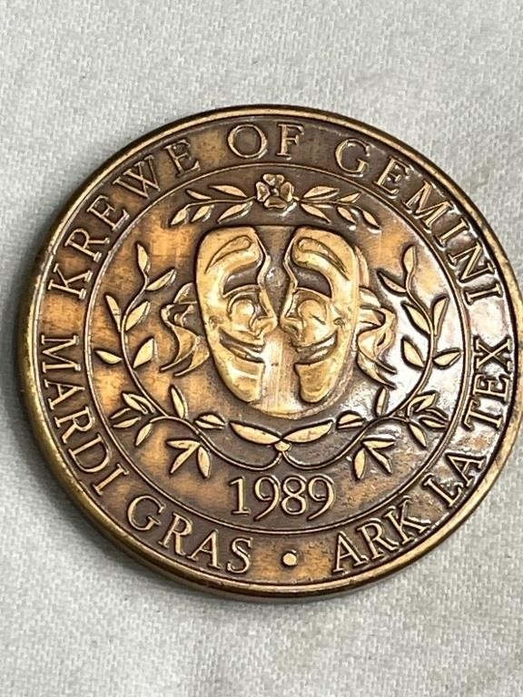 Mardi Gras Doubloon Auction