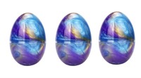 12 PACK OF GALAXY SLIME EASTER EGGS SIMILAR TO