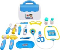 Doctor Play Set, 15 Pieces Toys Doctor Kit Toy Med