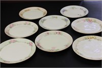 Lot of 8 Bavarian Bread Plates