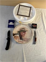 Collectable Nra Items. With Charleston Heston.