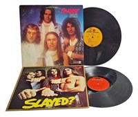 2 - SLAD, SLADE, SLAYED LP RECORD ALBUMS