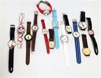 Mickey Mouse Watches, lot of 14