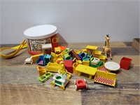 Fisher Price Drum with Toys