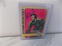 OPC #112 Signed Gilles Meloche Card